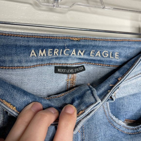 American Eagle High Waisted Skinny Jeans - Picture 4 of 7